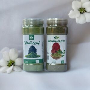হেনা পাউডার (200gm) + ইন্ডিগো পাউডার (175gm) Combo Pack